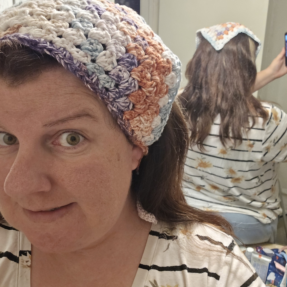 Multicolor Crochet Headband
